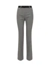 L'autre Chose Pantaloni Con Spacchi In Grey