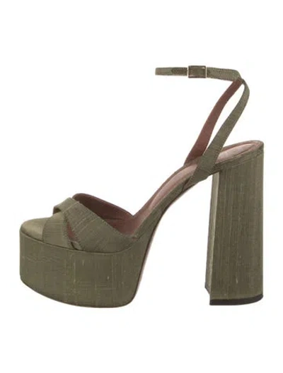 Pre-owned L'autre Chose Sandals In Green