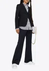 L'autre Chose Single-breasted Buttoned Blazer In Black