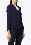 L'autre Chose Single-breasted Buttoned Blazer In Blue