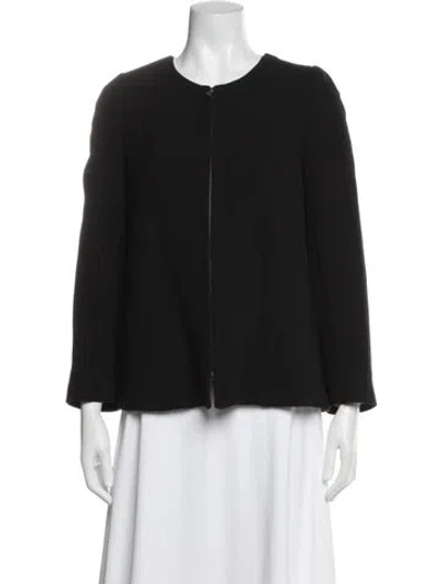 Pre-owned L'autre Chose Virgin Wool Jacket In Black