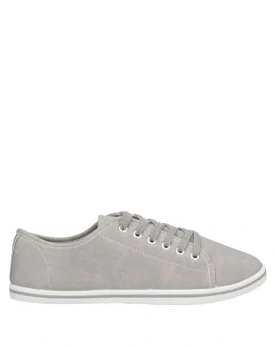 Lavanda Woman Sneakers Grey Size 8 Soft Leather