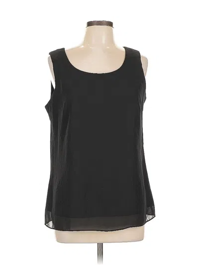 Pre-owned Lavande Sleeveless Blouse In Black