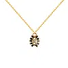 Lavani Jewels Women's Black / Gold / White The Sacred Necklace In Multi