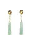 Lavani Jewels Women's Blue Melina Aquamarine Earrings In Multi
