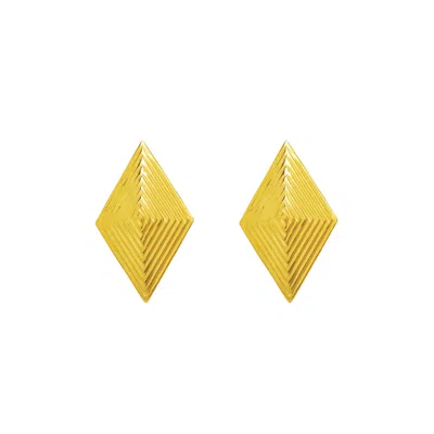 Lavani Jewels Women's Gold Barcelona Earrings