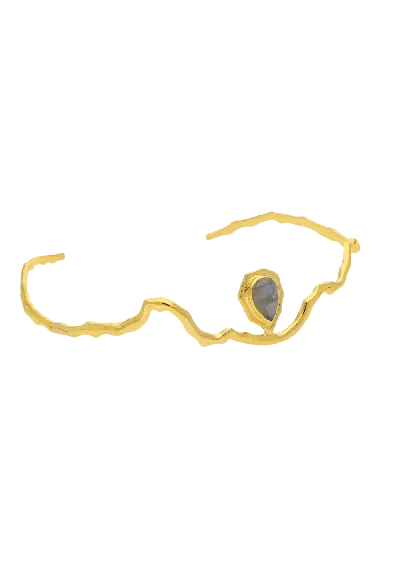 Lavani Jewels Women's Gold / Grey Gratitude Grey Choker