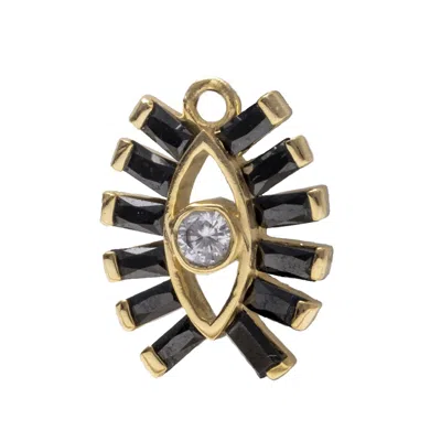 Lavani Jewels Women's Gold / White / Black Drop The Sacred In Multi