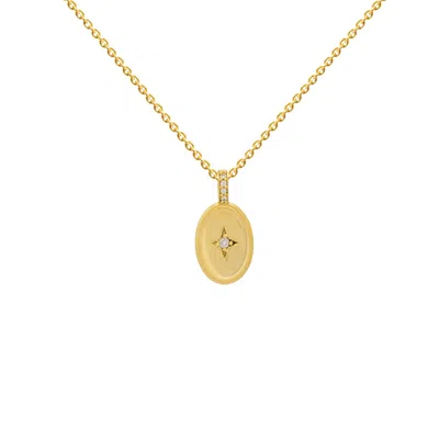 Lavani Jewels Women's Gold / White Golden Alba Necklace
