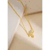 Lavani Jewels Women's Gold / White Zircon N Initial Necklace In Gold