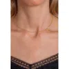 Lavani Jewels Women's Gold / White Zircon "s" Initial Necklace In Gold