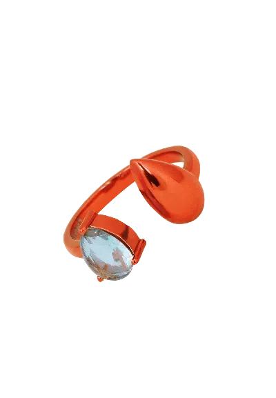 Lavani Jewels Women's Kusanagi Orange Ring