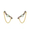Lavani Jewels Women's Multicolored Nadine Earrings In Multi