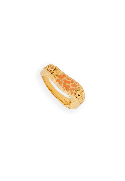 Lavani Jewels Women's Orange Geyser Ring