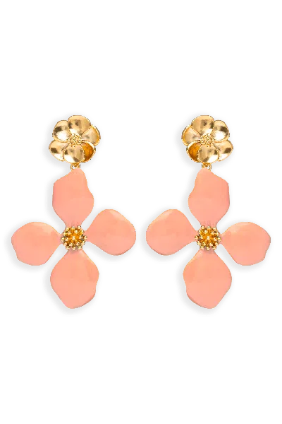 Lavani Jewels Women's Pink Cassia Earrings