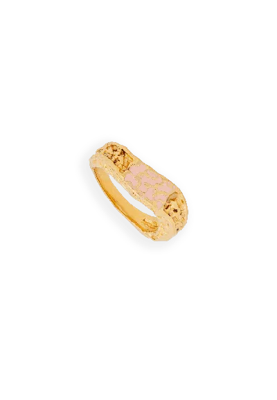 Lavani Jewels Women's Pink Geyser Ring In Gold