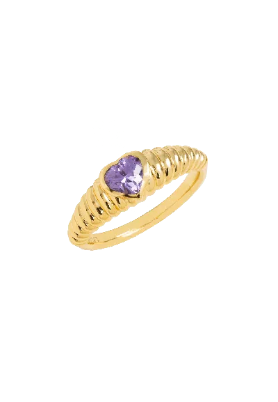 Lavani Jewels Women's Pink / Purple Purple Softhearted Ring