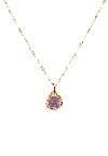 Lavani Jewels Women's Purple Amethyst Pendant Sirene In Purple