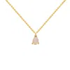 Lavani Jewels Women's Rose Gold / Gold Pink Pride Mini Necklace In Gold