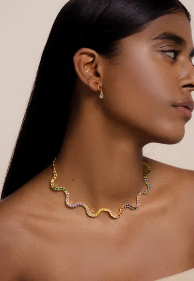 Lavani Jewels Women's Shanti Multicolor Necklace