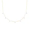 Lavani Jewels Women's Siva Flower Leaf Necklace In Gold