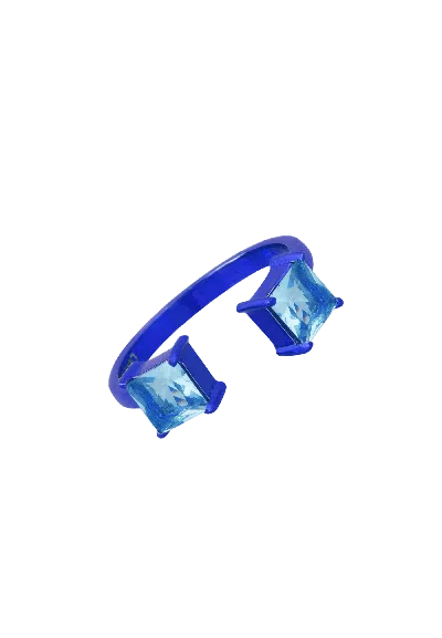 Lavani Jewels Women's Togusa Blue Ring