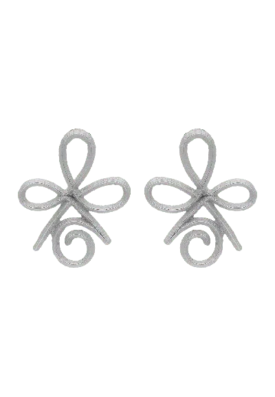 Lavani Jewels Women's Unconditional Love Silver Earrings