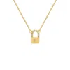 Lavani Jewels Women's White Goldplated Bianca Necklace In Gold