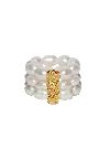 Lavani Jewels Women's White Hikari Pearl Ring In White