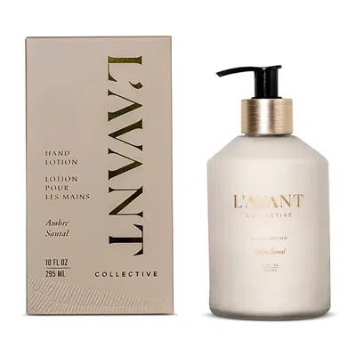 L'avant Collective Ambre Santal Hand Lotion 10 Oz. In Brown