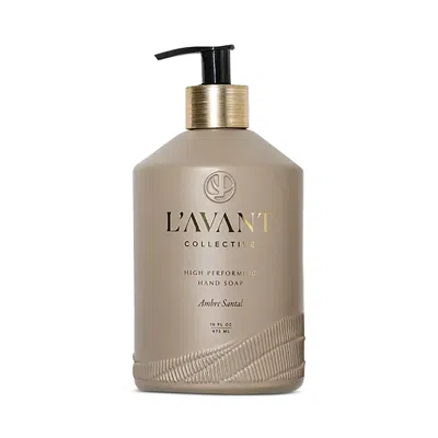 L'avant Collective Ambre Santal Hand Soap 16 Oz. In Brown
