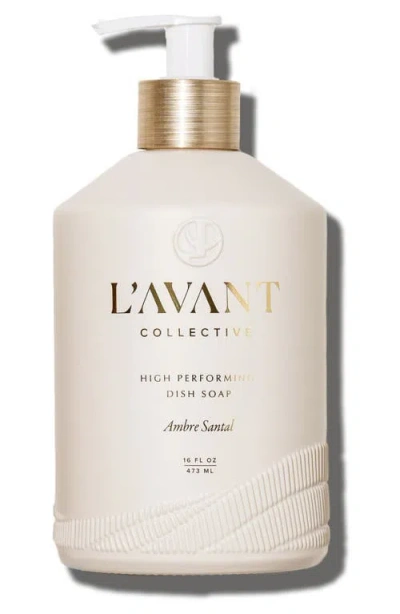 L'avant Collective Ambre Santal High Performing Dish Soap In White