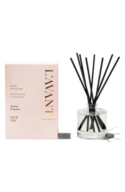 L'avant Collective Blushed Bergamot Reed Diffuser In Pink
