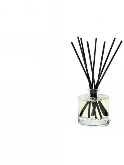 L'avant Collective Fresh Linen Reed Diffuser In Antique White With Gold In Black