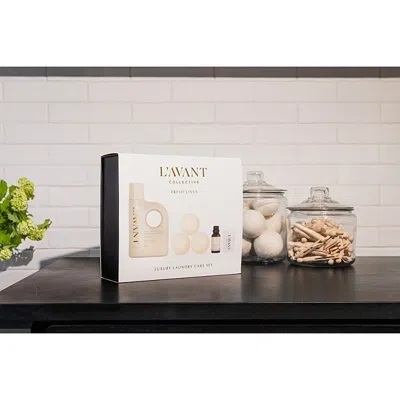 L'avant Collective Luxury Laundry Care Set, Fresh Linen In Neutral