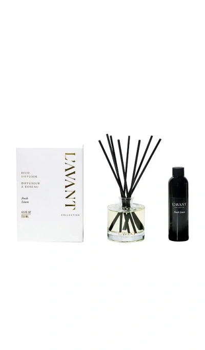 L'avant Collective Reed Diffuser In Fresh Linen