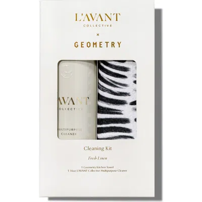 L'avant Collective X Geometry Cleaning Kit In White