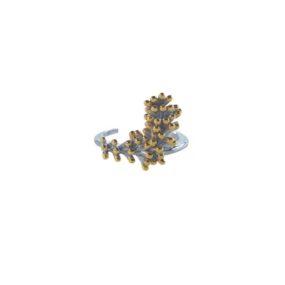 Lavanta Women's Kira Silver Ring In Gray
