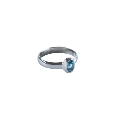 Lavanta Women's Navi Silver Ring - Silver In Gray
