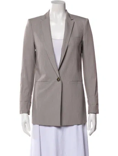 Pre-owned Laveer Blazer In Gray