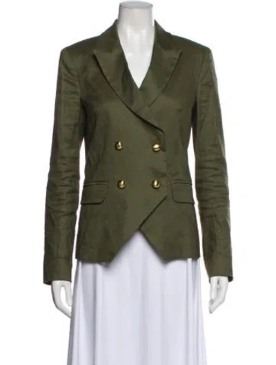 Pre-owned Laveer Blazer In Green