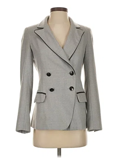 Pre-owned Laveer Wool Blazer Jacket In Gray