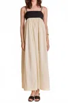 La'ven Women's Color Block Sleeveless Maxi Dress In Multi In Multi