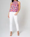 Lavender Brown Alia Sleeveless Top In Blue Pink Multi In Multi