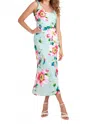 Lavender Brown Ariel Dress In Mint/pink Multi In Multi