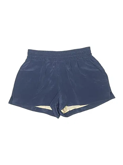 Pre-owned Lavender Brown Athletic Shorts In Blue