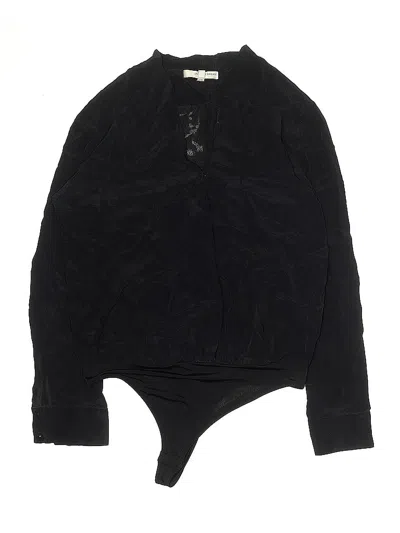 Pre-owned Lavender Brown Bodysuit In Black