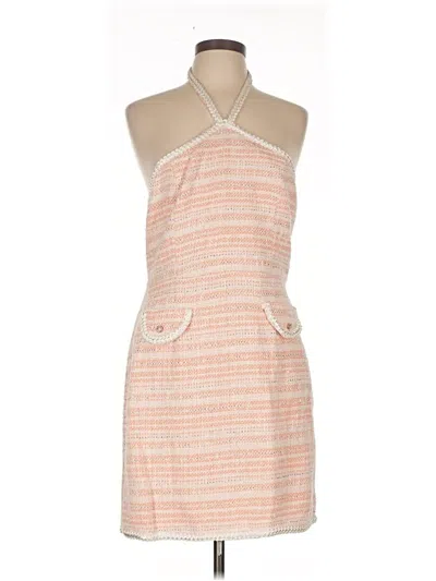 Pre-owned Lavender Brown Casual Dress In Orange