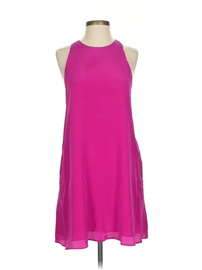 Pre-owned Lavender Brown Cocktail Dress In Pink