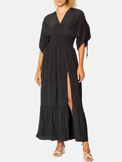 Lavender Brown Davina Dress In Black